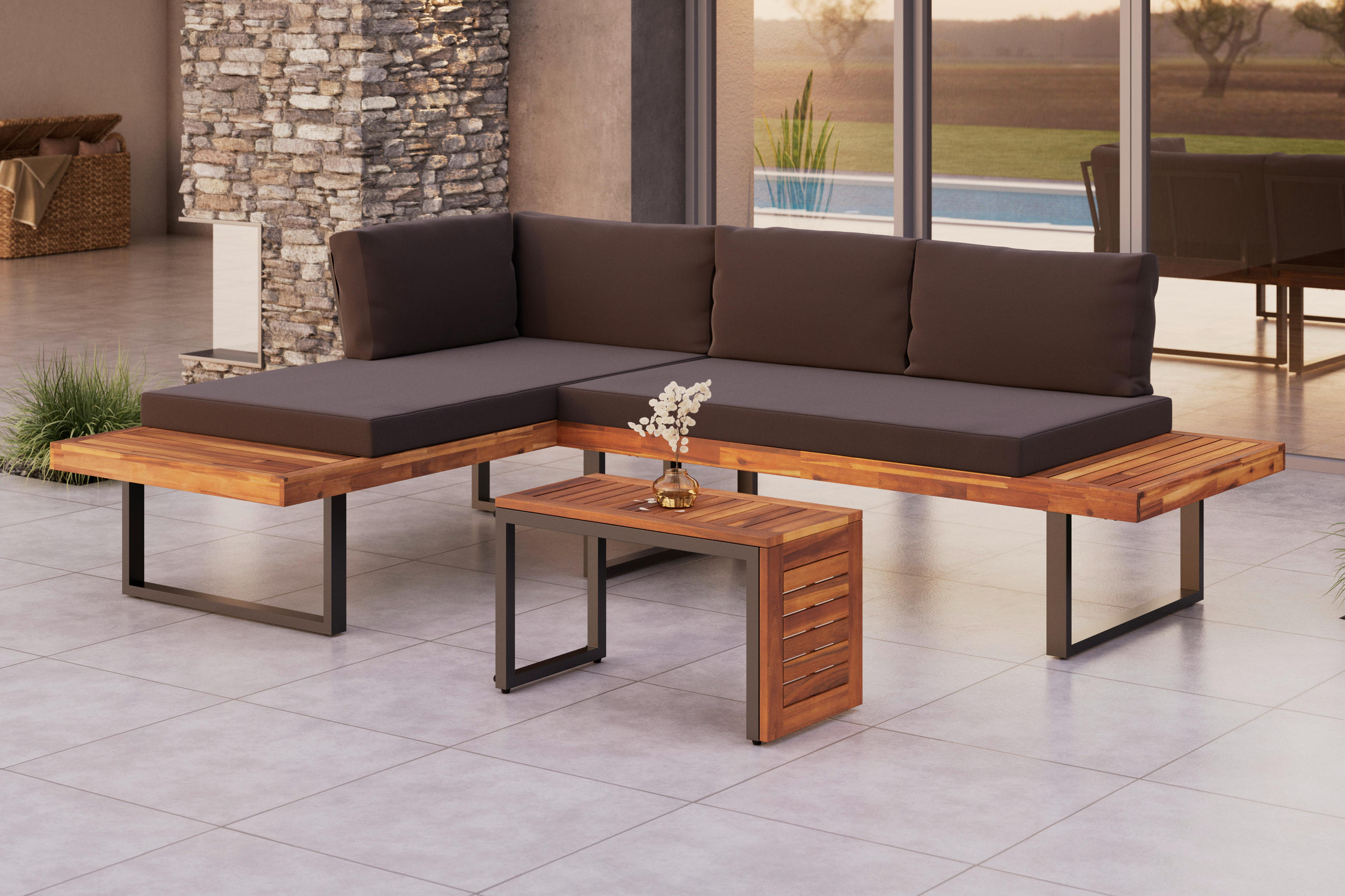 SET LOUNGE 175/253 cm