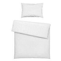 BABYBETTWÄSCHE White Ornament Satin 100/135 cm  - Weiß, Basics, Textil (100/135cm) - Patinio