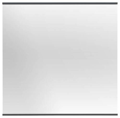 WANDSPIEGEL 82/80/2 cm in rechteckig - Grau, Design, Glas/Holz (82/80/2cm) - Dieter Knoll