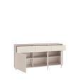 SIDEBOARD  184,2/83,1/41,5 cm 3 Schublade(n)  - Sandfarben/Grau, MODERN, Holzwerkstoff/Kunststoff (184,2/83,1/41,5cm) - Carryhome