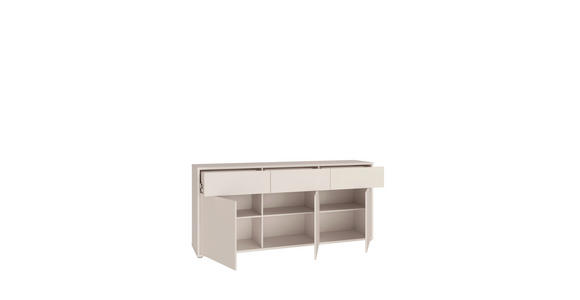 SIDEBOARD  184,2/83,1/41,5 cm 3 Schublade(n)  - Sandfarben/Grau, MODERN, Holzwerkstoff/Kunststoff (184,2/83,1/41,5cm) - Carryhome