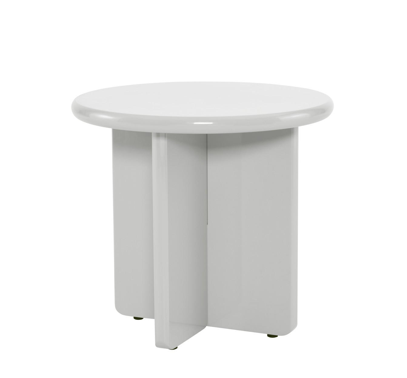 COUCHTISCH 50/50/45 cm rund Beige, Kaschmir  - Kaschmir/Beige, Design, Holzwerkstoff (50/50/45cm) - MID.YOU