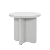COUCHTISCH 50/50/45 cm rund Beige, Kaschmir  - Kaschmir/Beige, Design, Holzwerkstoff (50/50/45cm) - MID.YOU
