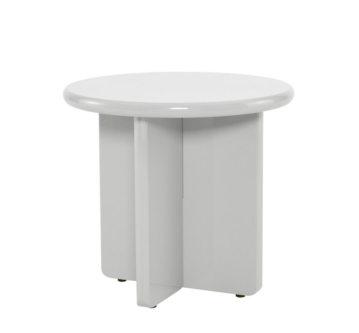 COUCHTISCH 50/50/45 cm rund Beige  - Beige, Design, Holzwerkstoff (50/50/45cm) - MID.YOU