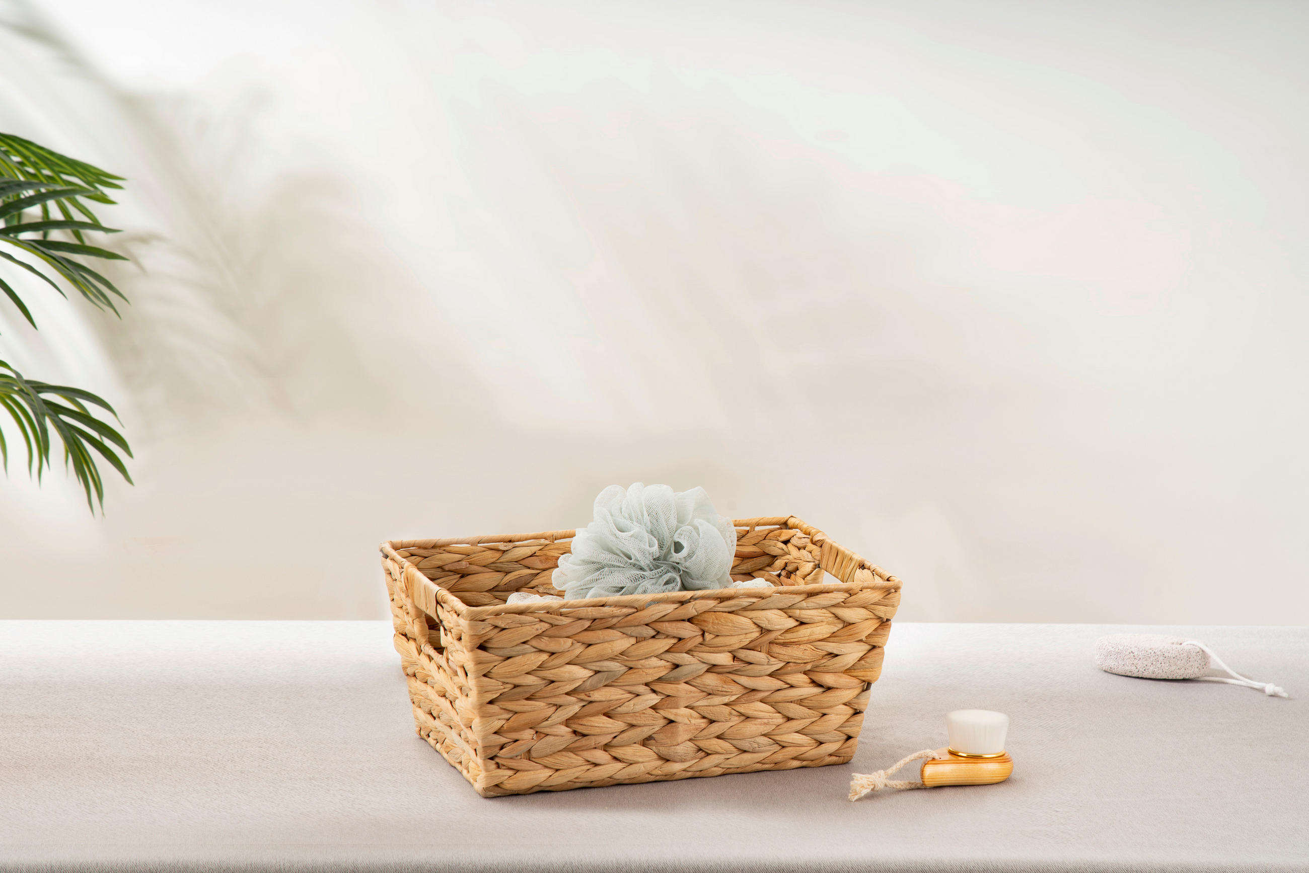 AUFBEWAHRUNGSBOX  - Naturfarben, Basics, Holz (33/25/15cm) - Echtwerk