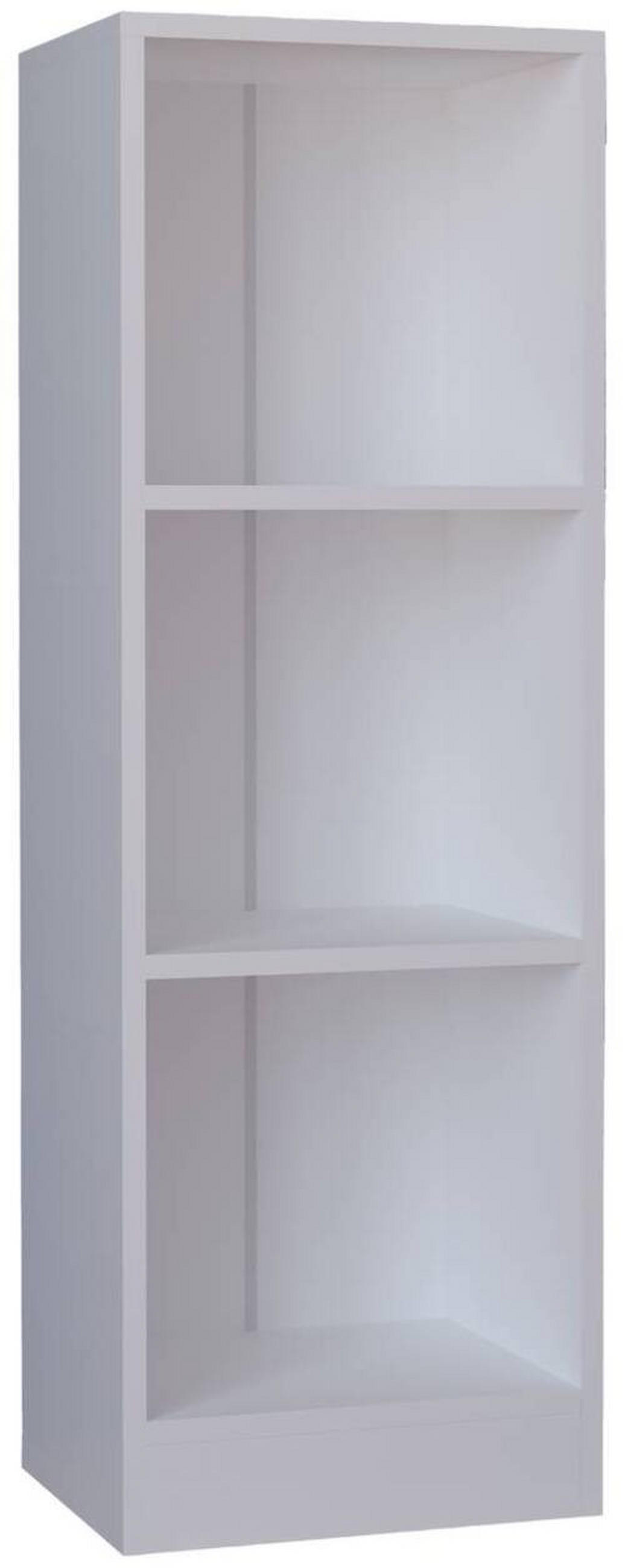 REGAL  38/114/30 cm Weiss  - Weiss, Modern, Holzwerkstoff (38/114/30cm) - MID.YOU
