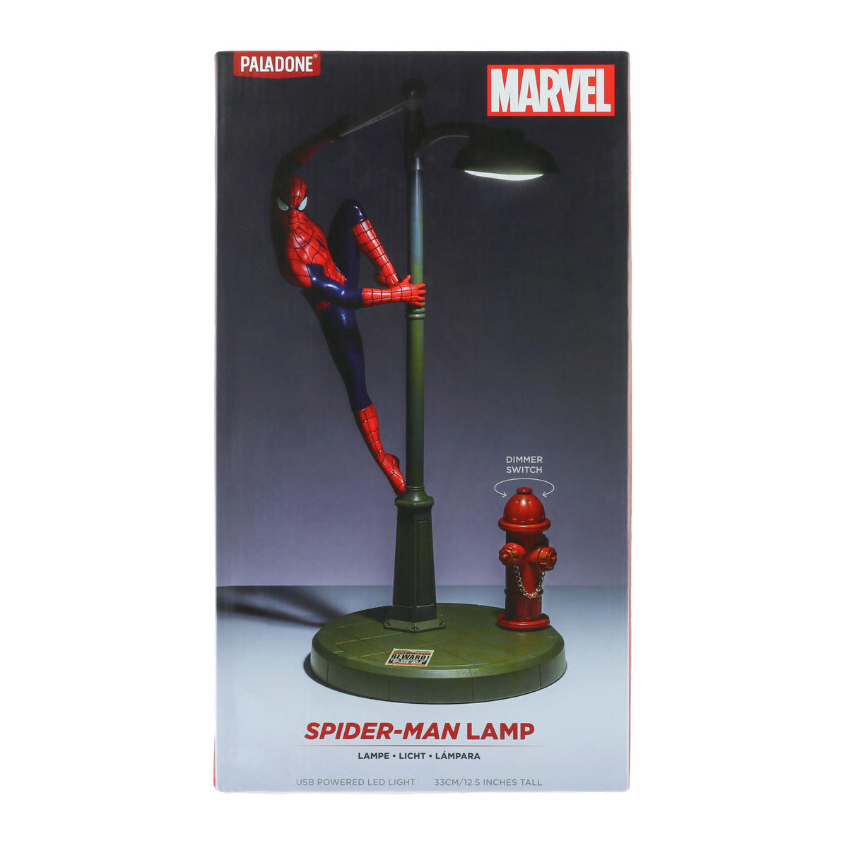 SCHREIBTISCHLEUCHTE Spiderman 34.5/15.5/17 cm   - Basics (34.5/15.5/17cm) - Marvel