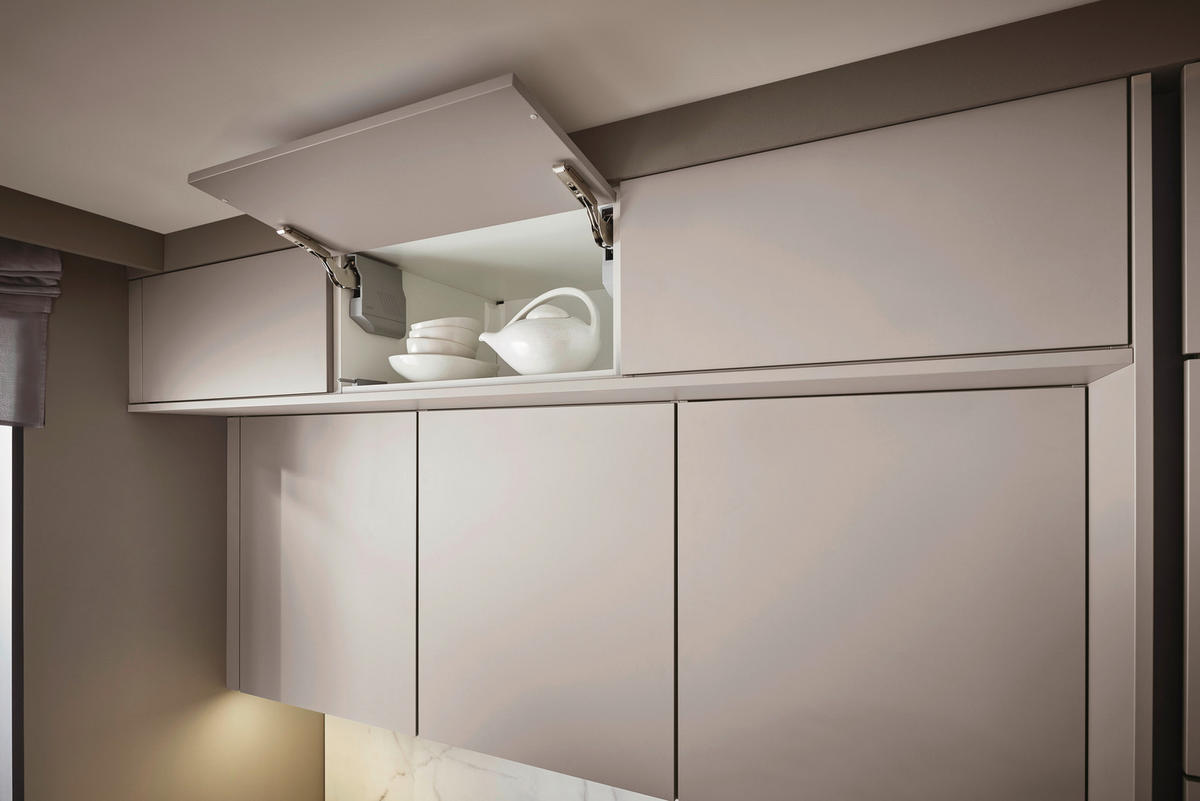 EINBAUKÜCHE   - Grau, Design, Holzwerkstoff - Xora