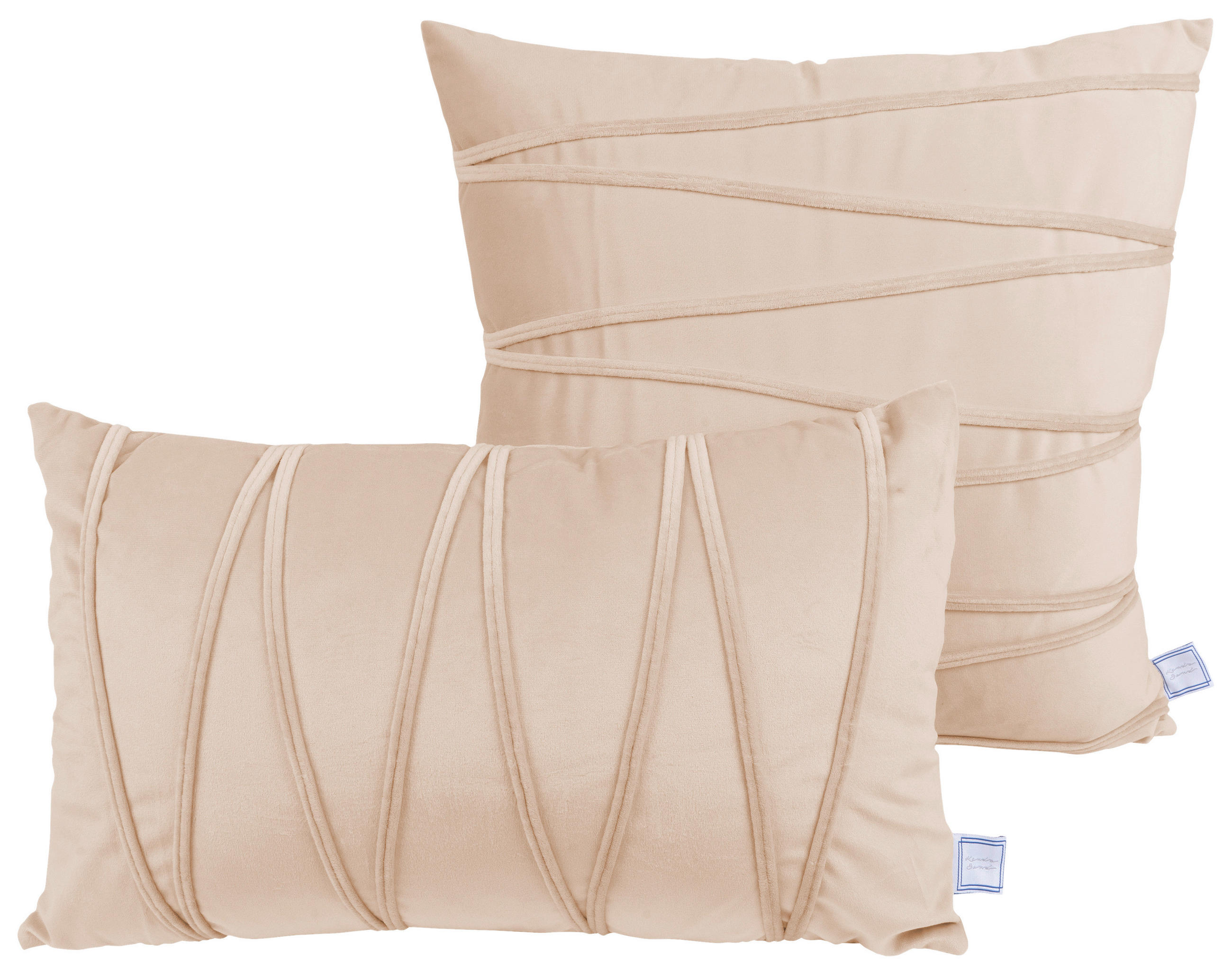 XXXLutz Zierkissenset Champagner 30x45 cm