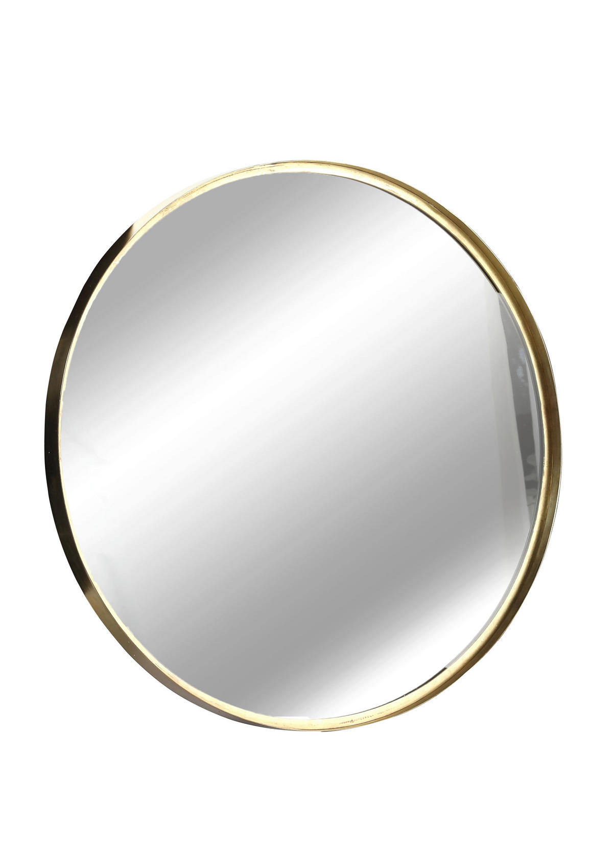 WANDSPIEGEL 91/5/91 cm  - Goldfarben, Design, Glas/Metall (91/5/91cm)