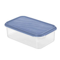 FRISCHHALTEDOSE 1,5 l  - Blau/Transparent, Basics, Kunststoff (24/16/7,5cm) - Rotho