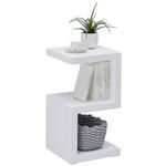 BEISTELLTISCH in Holzwerkstoff 32/32/59 cm  - Weiß, Trend, Holzwerkstoff (32/32/59cm) - Xora