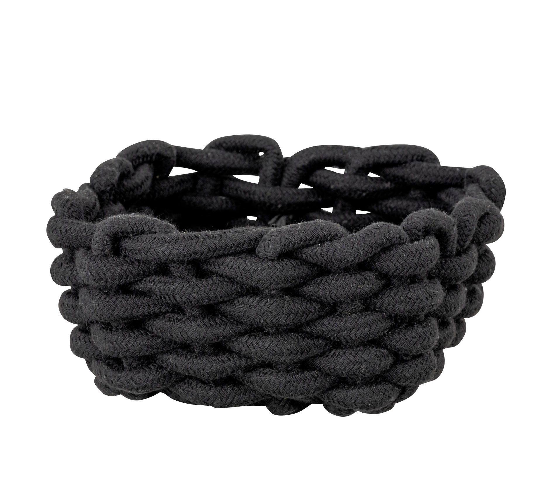 AUFBEWAHRUNGSKÖRBCHEN     - Schwarz, KONVENTIONELL, Textil (16,5/7,5/16,5cm) - Schöner Wohnen
