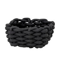 AUFBEWAHRUNGSKÖRBCHEN     - Schwarz, KONVENTIONELL, Textil (16,5/7,5/16,5cm) - Schöner Wohnen