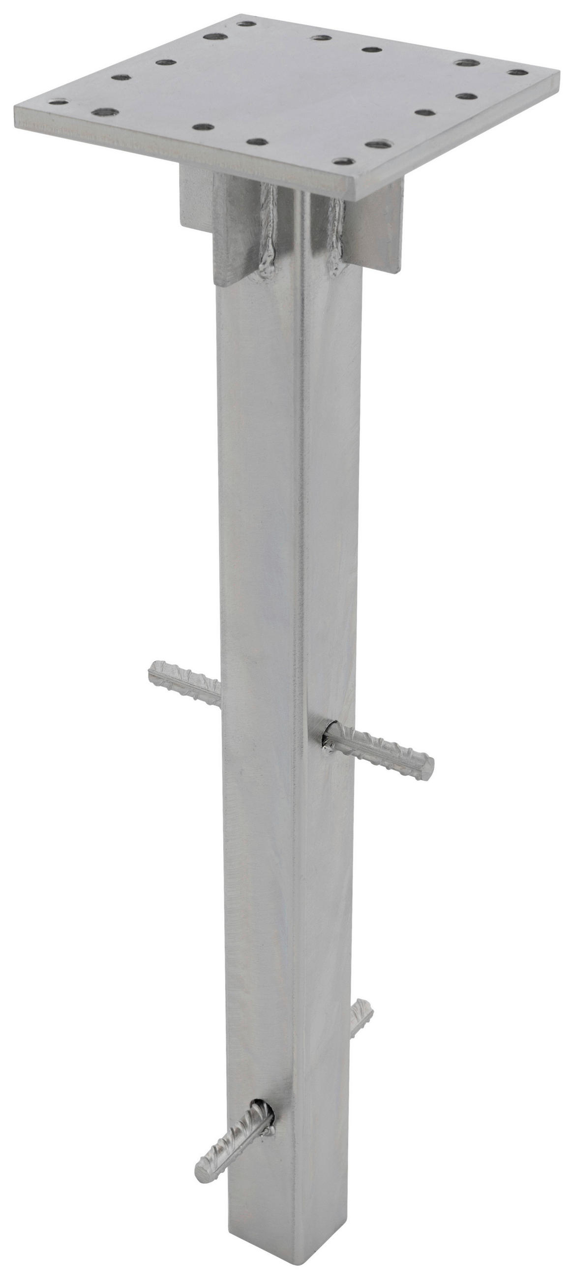 SONNENSCHIRMSTÄNDER Silberfarben  - Silberfarben, Basics, Metall (13,5/50/13,5cm) - Doppler