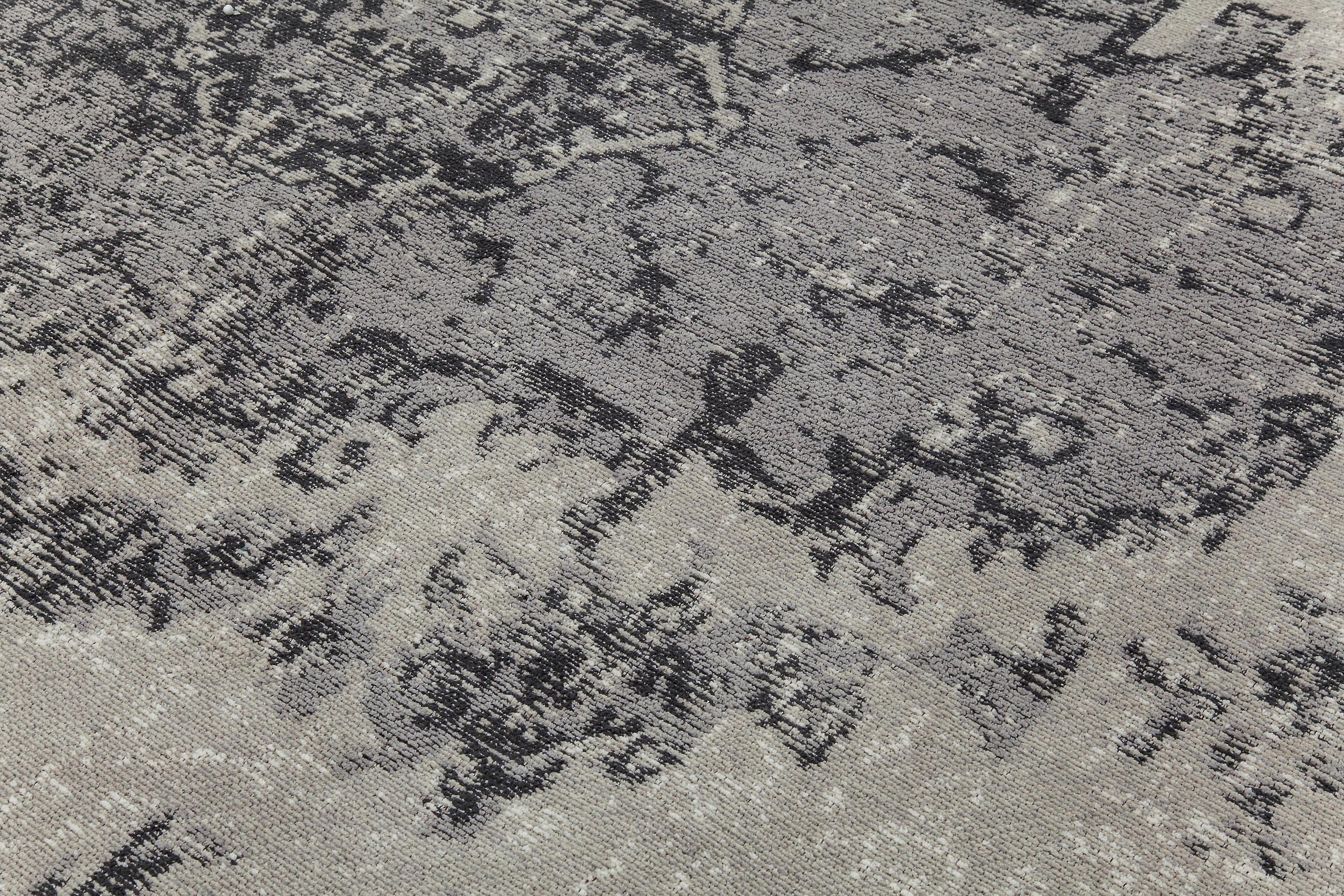 WEBTEPPICH 240/170 cm Grau, Dunkelgrau  - Dunkelgrau/Grau, Design, Textil (240/170cm) - Kare-Design
