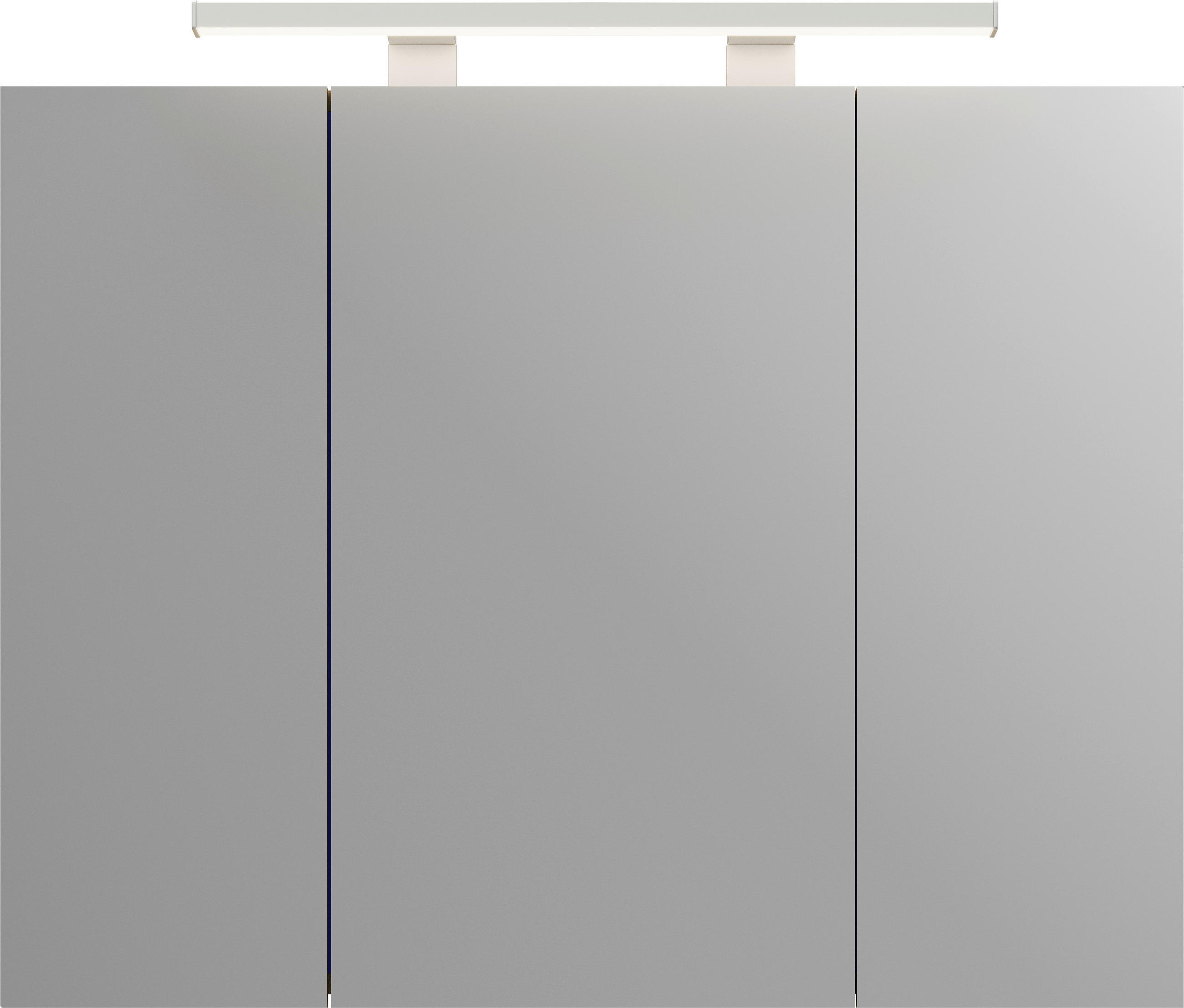 Thumbnail - Mid.you Spiegelschrank, Eiche, Glas, Holzwerkstoff, 3 Fächer, 90x74x18 cm, FSC Mix, Soft-Close-System, hängend, Badezimm...