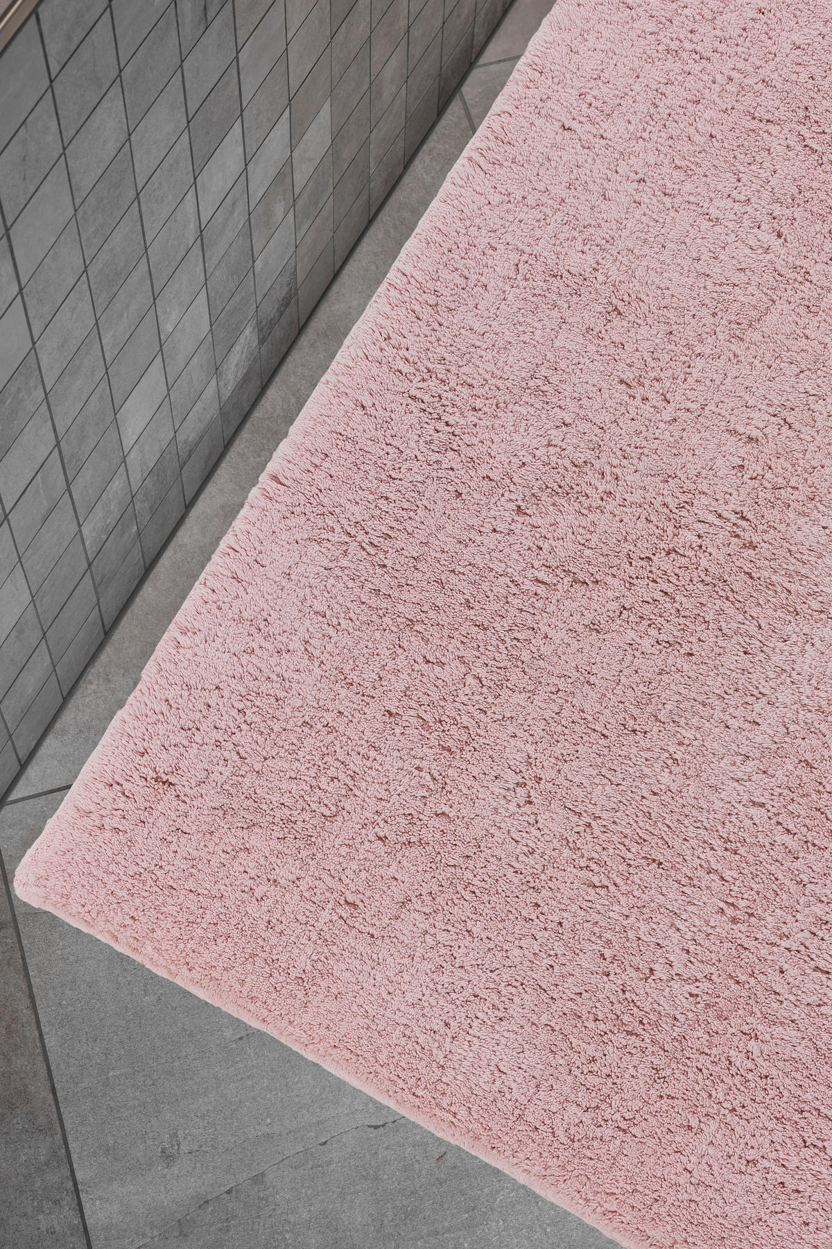 BADTEPPICH Rosa 60/90 cm  - Rosa, Basics, Textil (60/90cm) - Schöner Wohnen