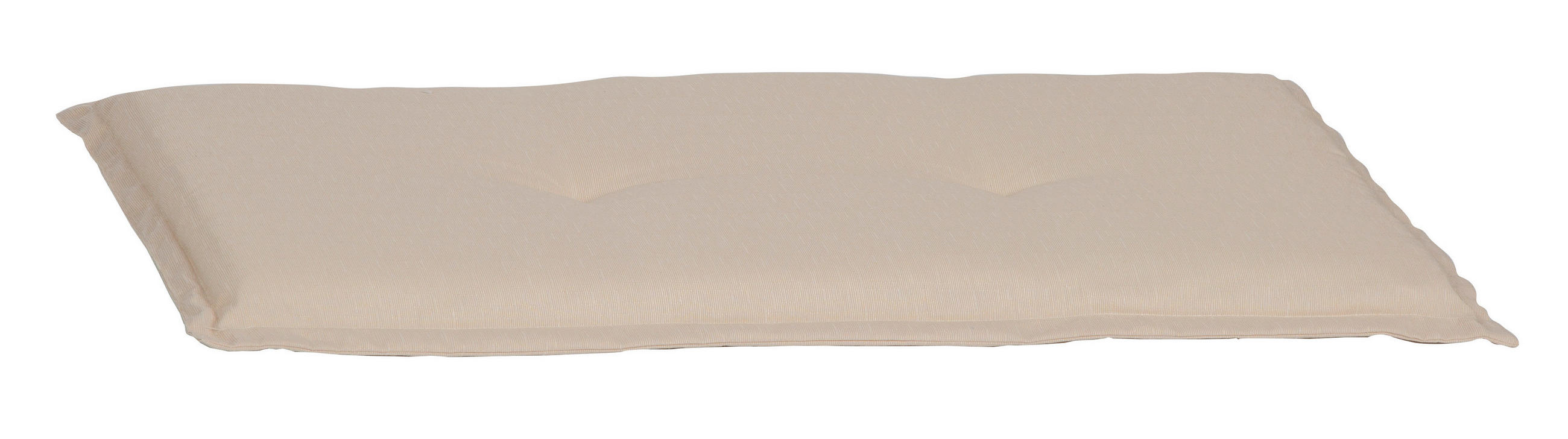 BANKAUFLAGE  meliert  - Beige, Basics, Textil (120/45/7cm) - Gardenson