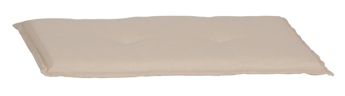BANKAUFLAGE  meliert  - Beige, Basics, Textil (120/45/7cm) - Gardenson
