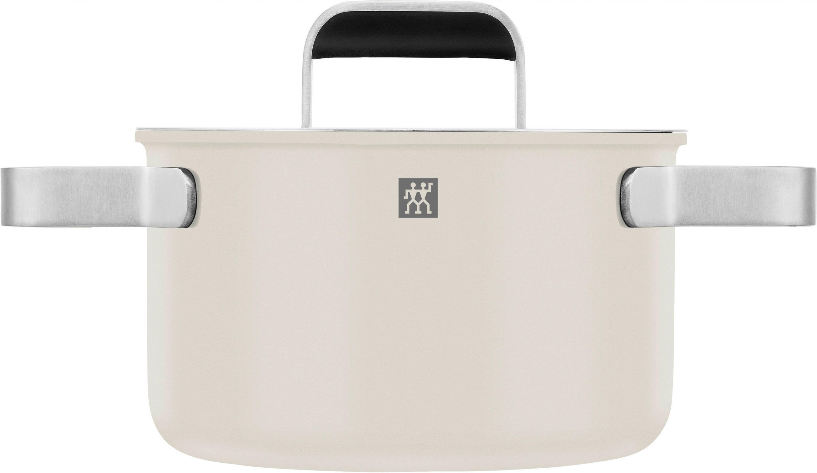 Thumbnail - Zwilling Kochtopfset Pure, Weiß, Metall, 5-teilig, 16 cm,20 cm,16 cm, rund, backofengeeignet, kratzfest, hitzebeständige...