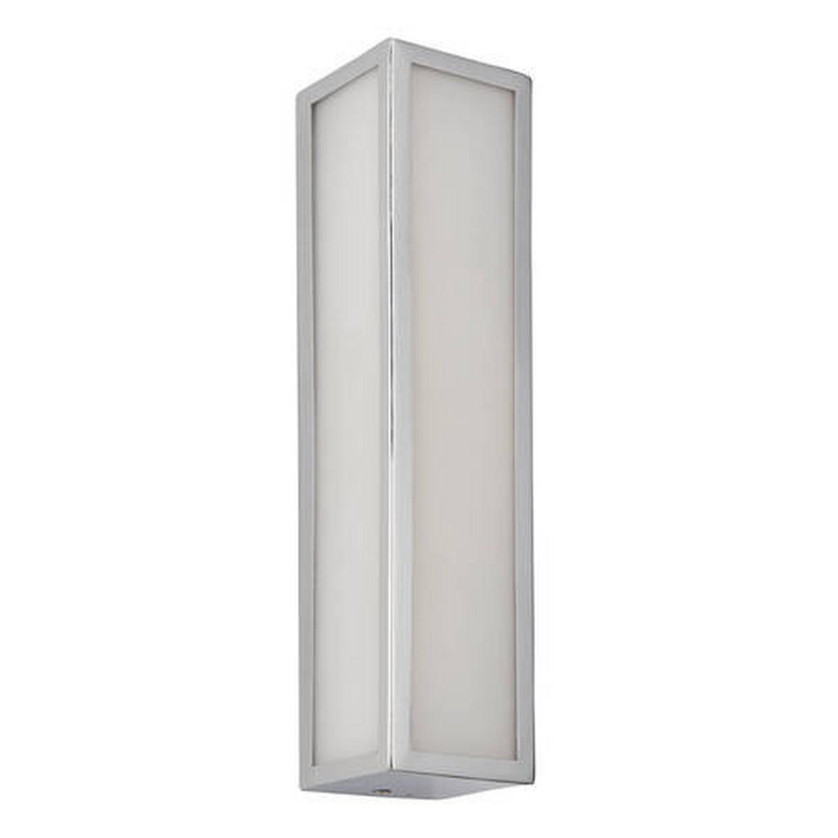 BADEZIMMER-WANDLEUCHTE 7.5/31.5/7.5 cm   - Chromfarben, KONVENTIONELL, Glas (7.5/31.5/7.5cm) - ENDON