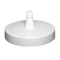 SONNENSCHIRMSTÄNDER - Weiß, KONVENTIONELL, Kunststoff (85cm) - Ambia Garden