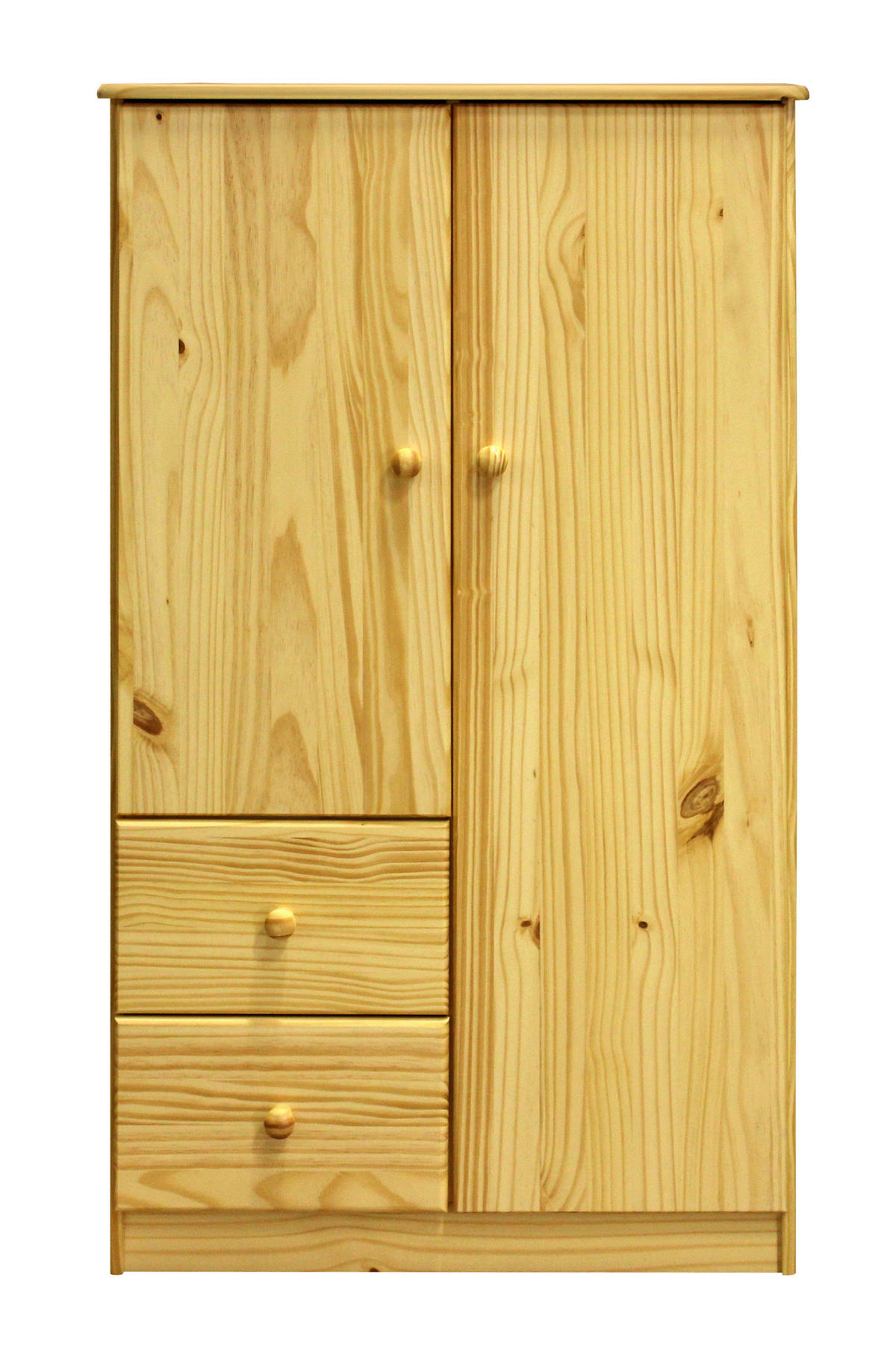KLEIDERSCHRANK 80/136/43 cm,  in Naturfarben, 2-türig  - Naturfarben, Natur, Holz (80/136/43cm) - Livetastic