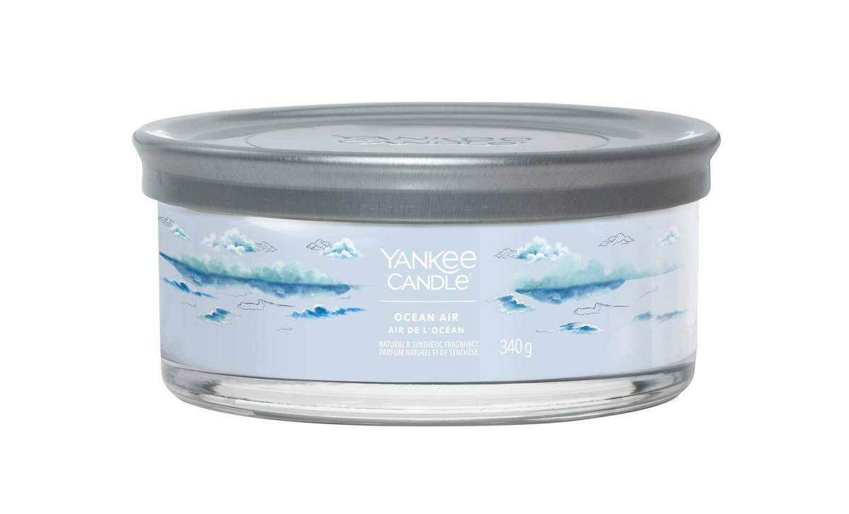 MIRISNA SVEĆA   - Osnovno, staklo/metal (12,9/6,3/12,9cm) - Yankee Candle