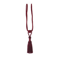 CORDON PRINDERE DRAPERII  - bordo, Basics, textil (9/24/44cm)