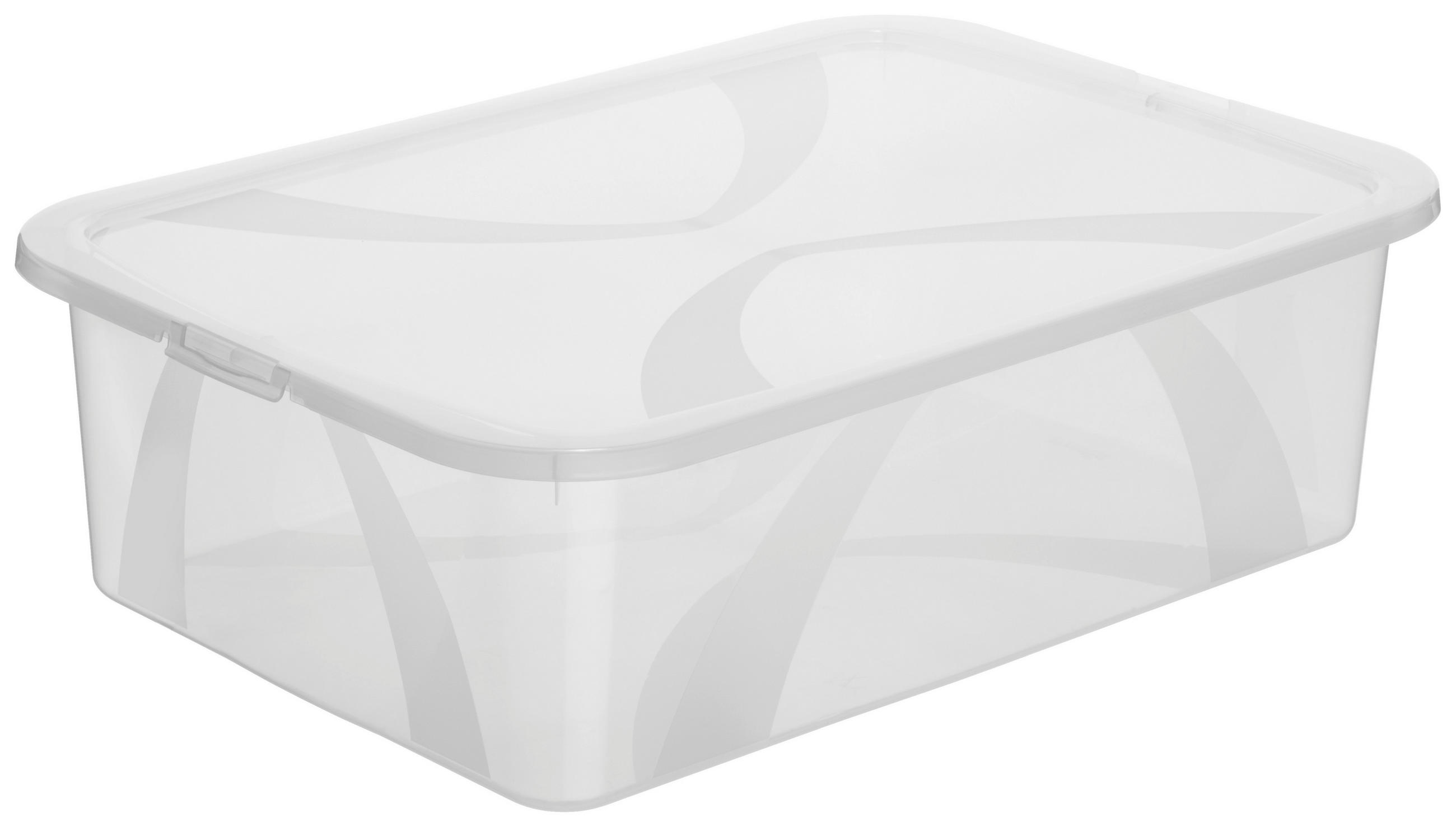 BOX MIT DECKEL    57,1/39,2/16,6 cm  - Naturfarben, KONVENTIONELL, Kunststoff (57,1/39,2/16,6cm) - Rotho