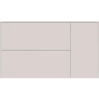 SCHUHSCHRANK Kaschmir  - Kaschmir, Design, Holzwerkstoff (137/78/41cm)
