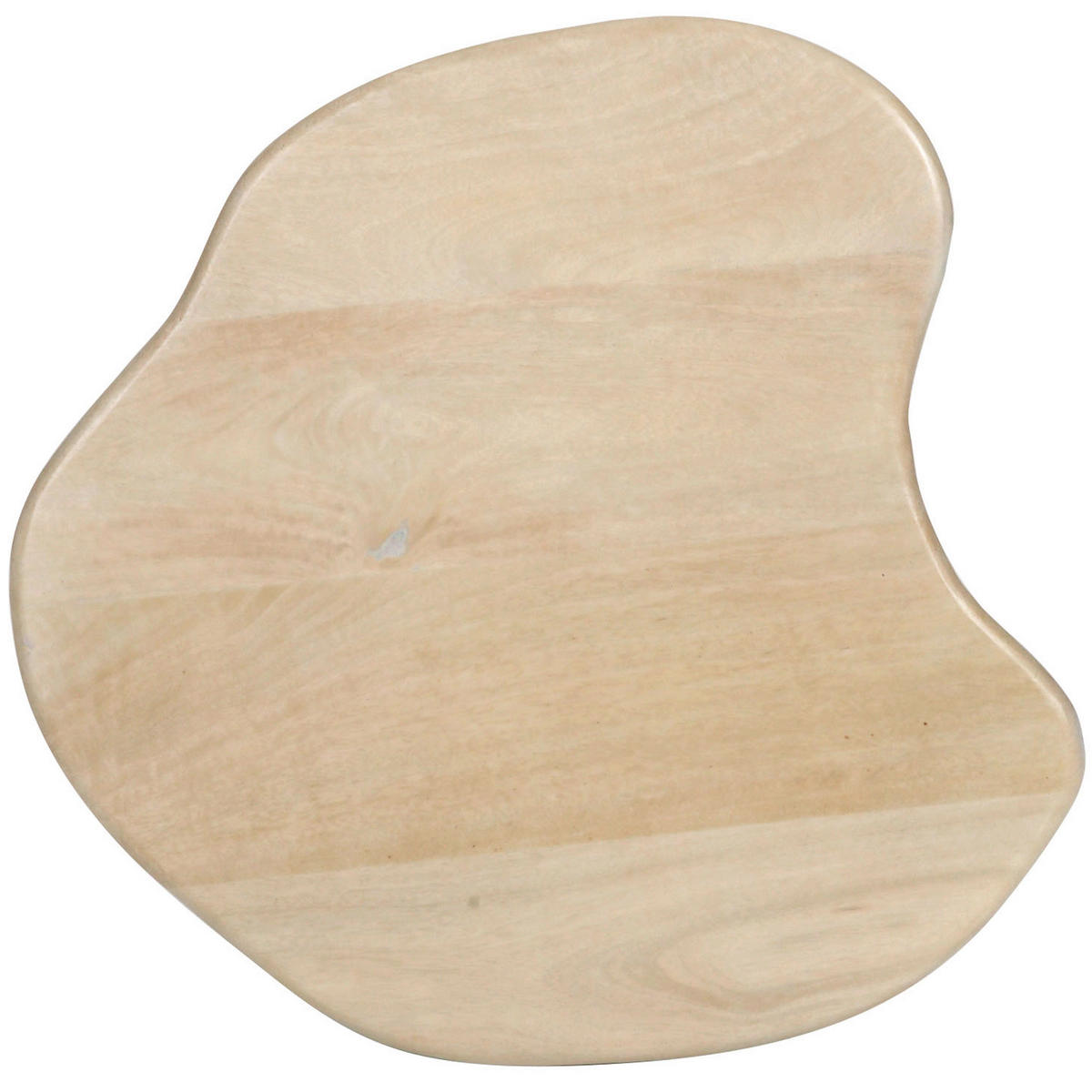 BEISTELLTISCH 40/40/45 cm Mangoholz massiv Eichefarben Freiform  - Eichefarben, Design, Holz (40/40/45cm) - Landscape