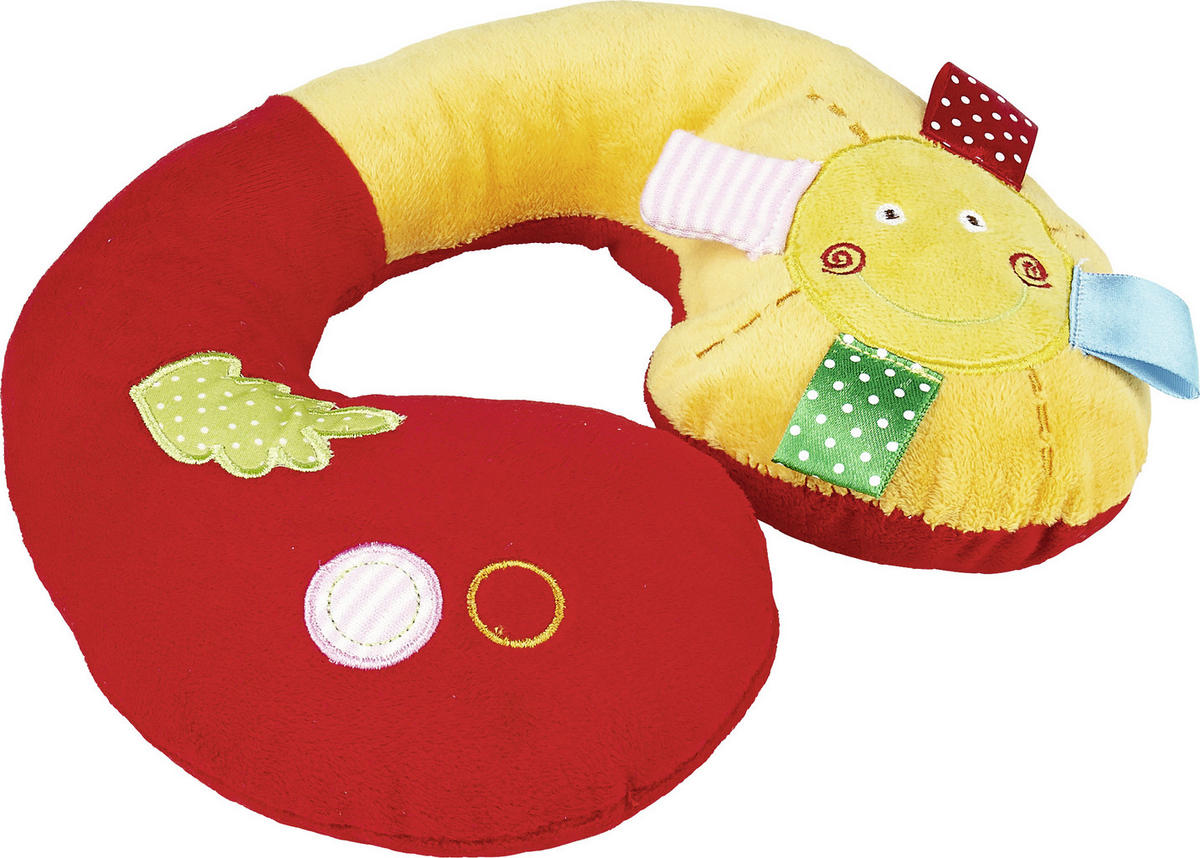 BABA NYAKPÁRNA 20/26 cm  - piros/narancs, Basics, textil (20/26cm) - My Baby Lou