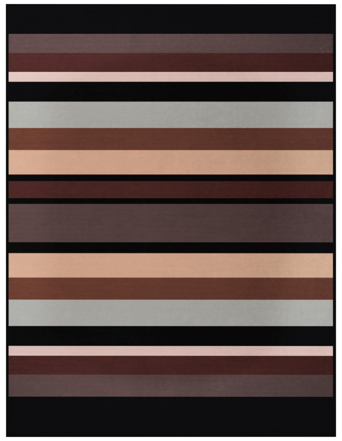 ĆEBE 150/200 cm braon, višebojna, bež  - višebojna/braon, Konvencionalno, tekstil (150/200cm)