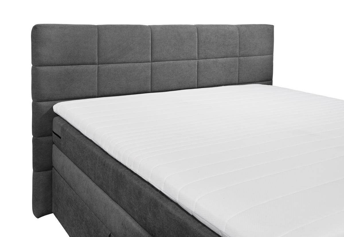 BOXSPRING KREVET    180/200 cm  - boje blata, Konvencionalno, plastika (180/200cm) - MID.YOU