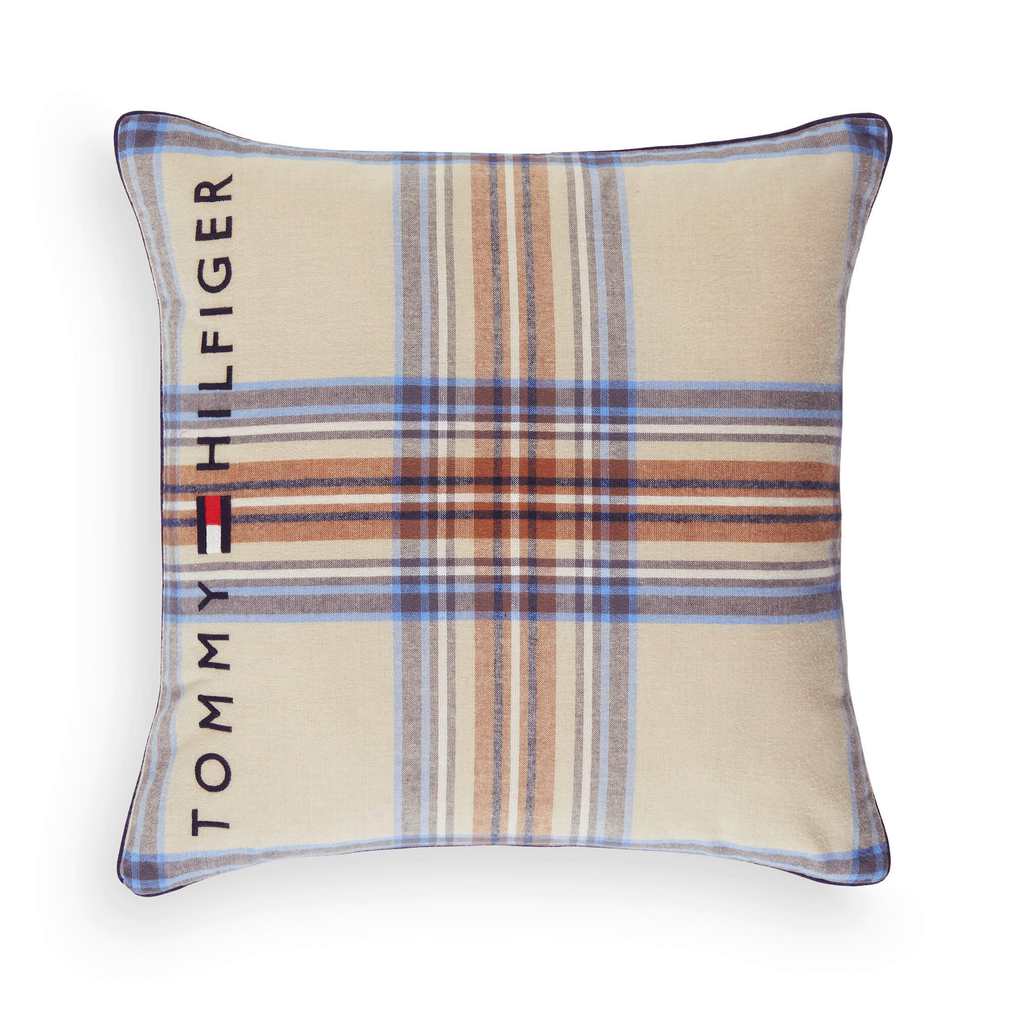 DEKORATIVNA JASTUČNICA  40/40 cm   TARTAN  - žuta, Konvencionalno, tekstil (40/40cm) - Tommy Hilfiger