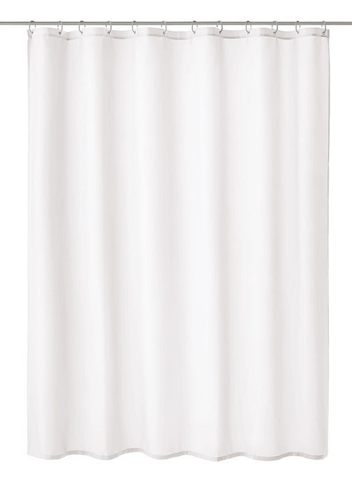SPRCHOVÝ ZÁVĚS, 180/200 cm - šedohnědá, Konvenční, plast (180/200cm) - Kleine Wolke