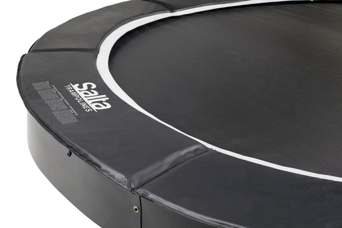 BODENTRAMPOLIN SALTA 5064A  - Schwarz, Trend, Metall (305cm) - Salta