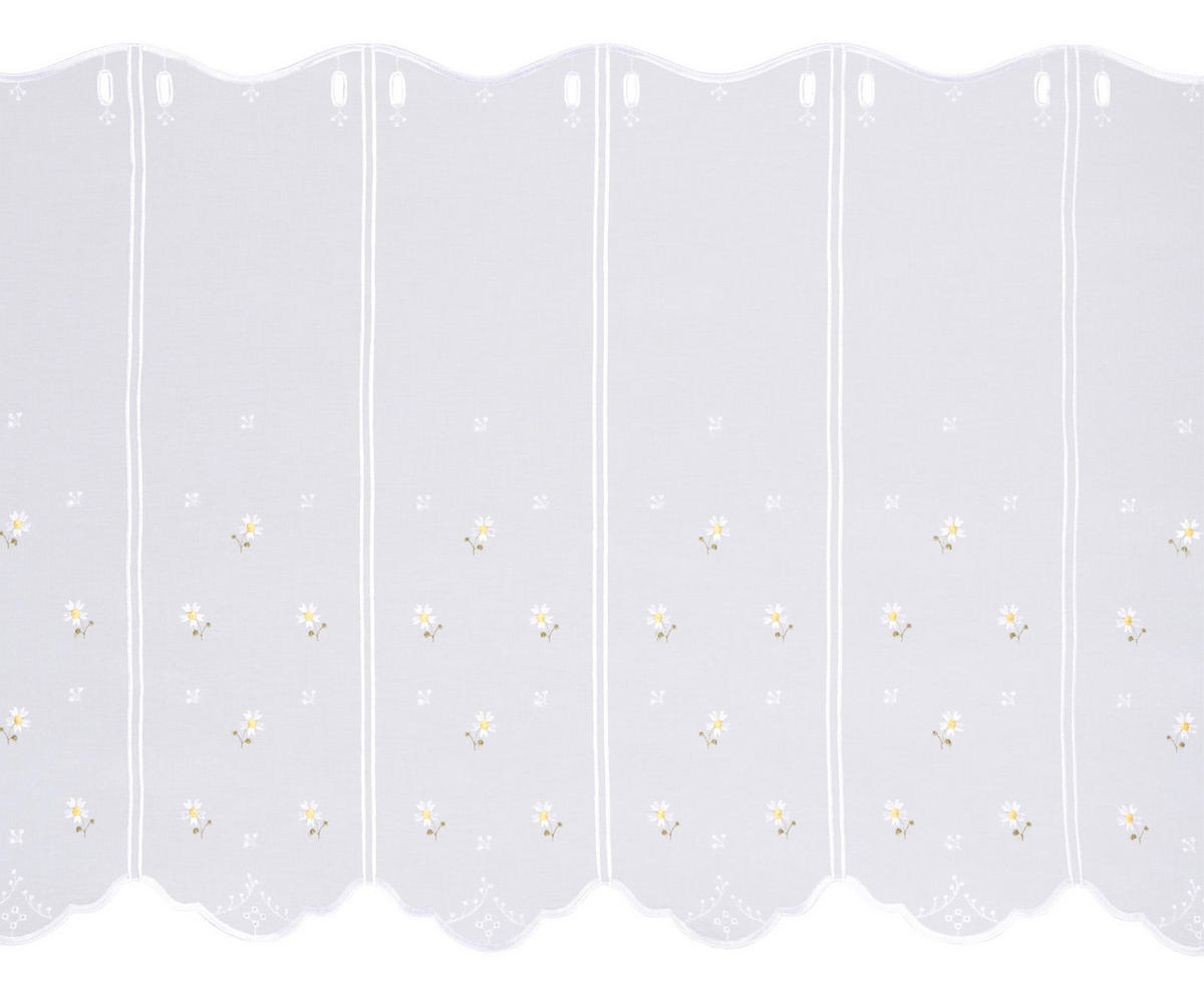 KURZGARDINE 45 cm   - Hellgelb, KONVENTIONELL, Textil (45cm) - Esposa