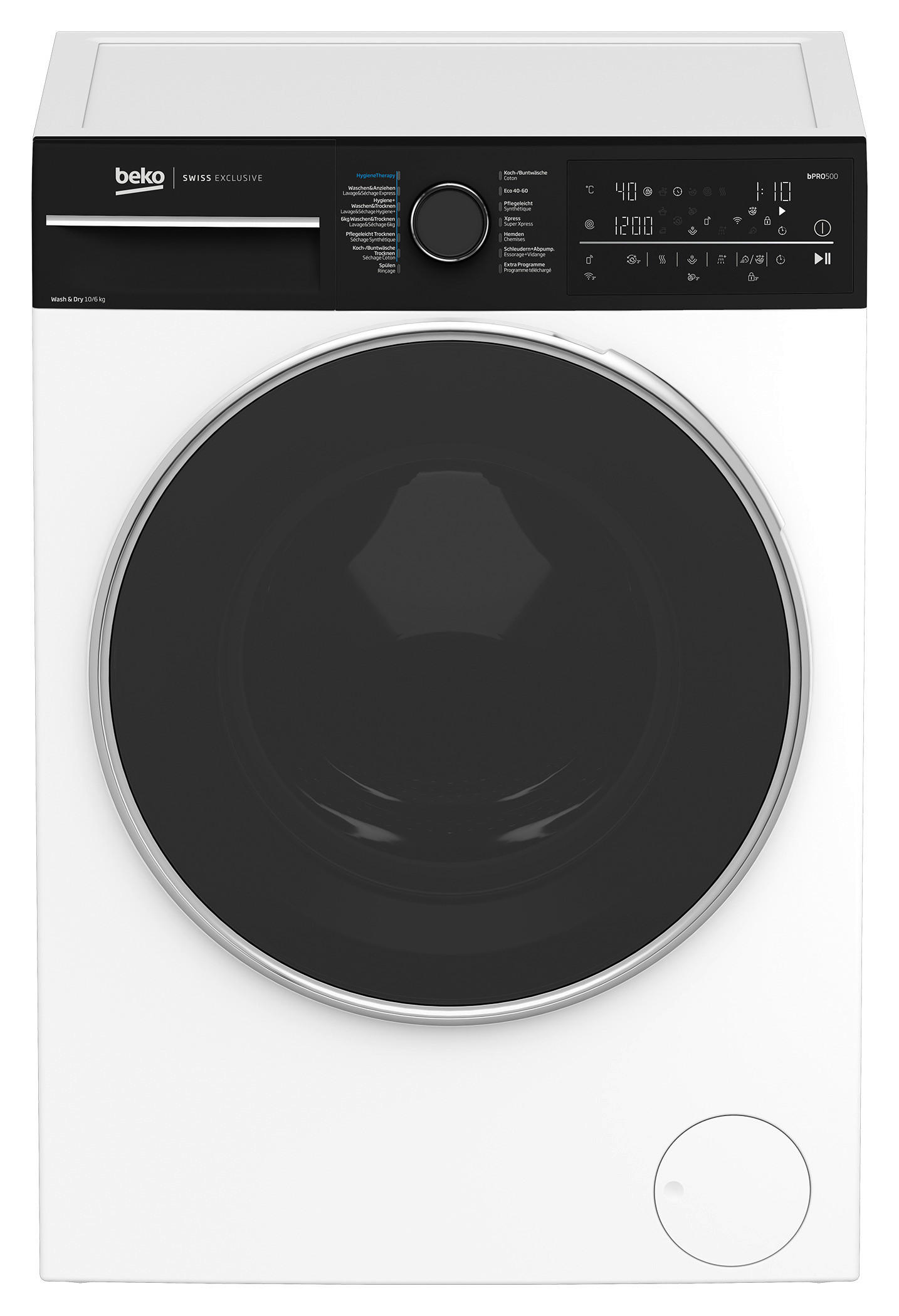 WÄSCHETROCKNER WT510  - Weiss, Metall (60/60/84cm) - Beko