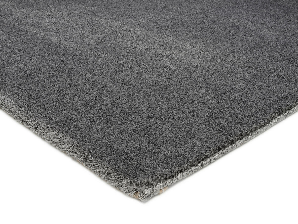 TEPPICH 65/130 cm Dunkelgrau  - Dunkelgrau, Basics, Textil (65/130cm) - Novel