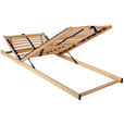 LATTENROST 120/200 cm  - Birkefarben/Buchefarben, Basics, Holz/Kunststoff (120/200cm) - Sleeptex