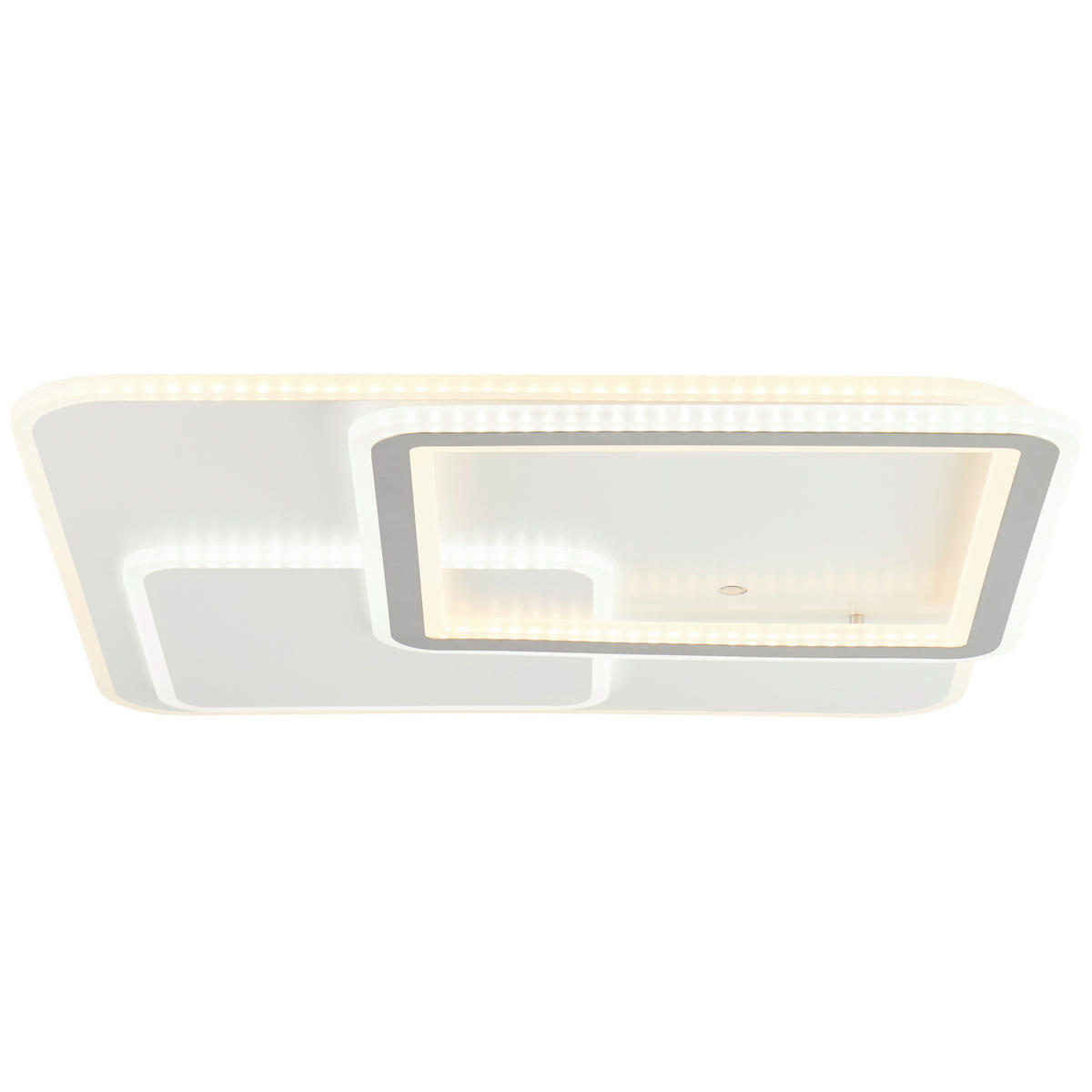 LED SVJETILJKA STROPNA Savare  - bijela/svijetlo siva, Basics, metal/plastika (50/6/50cm)