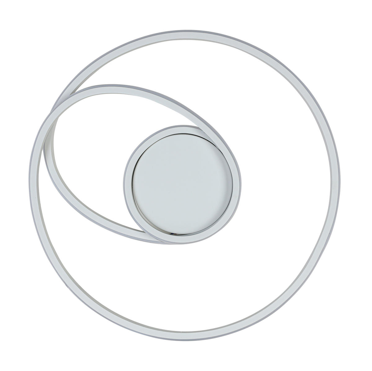 DECKENLEUCHTE 45/8 cm  - Weiß, Trend, Kunststoff/Metall (45/8cm) - Collett's Monde