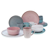 KOMBINOVANÁ SOUPRAVA, 16dílné, kamenina - keramika - Creatable