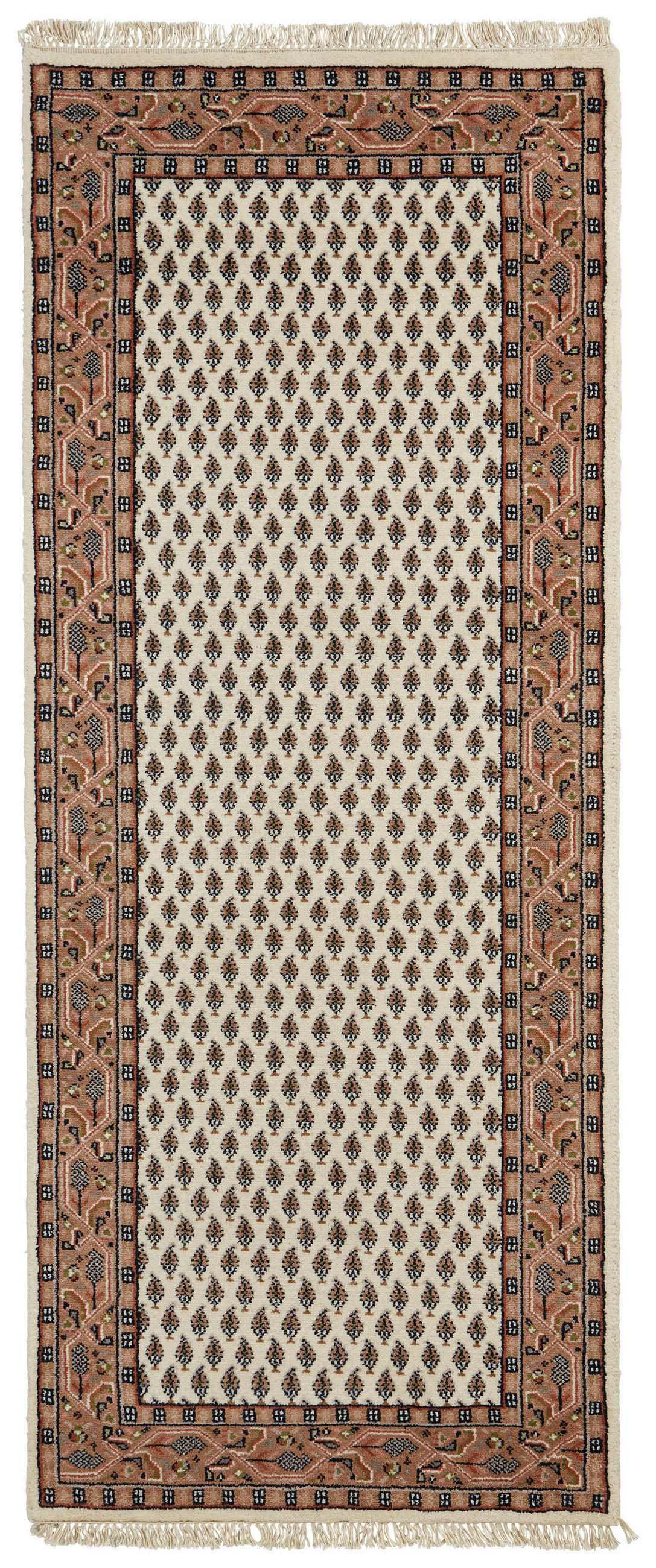 ORIENTALISK MATTA 80/200 cm Mir Cream Brown  - brun/cremefärgad, Lifestyle, textil (80/200cm) - Cazaris