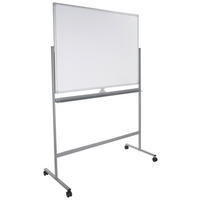 WHITEBOARDTAVLA - vit/silver, Basics, metall (128/187/54cm) - MID.YOU