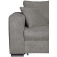 ECKSOFA Grau Webstoff  - Braun/Grau, KONVENTIONELL, Holz/Textil (170/235cm) - Carryhome