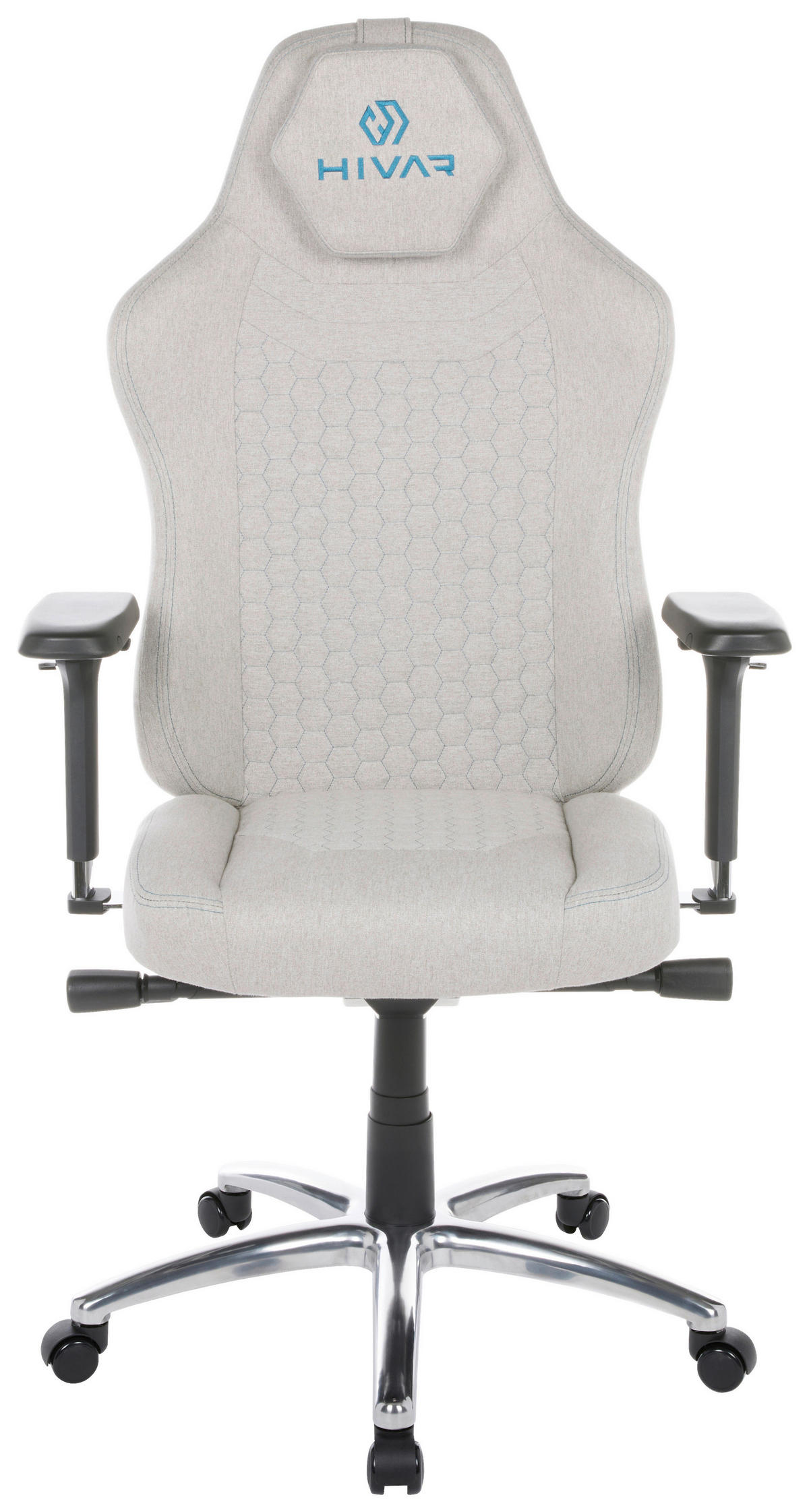 ORBICAL Smoke Silver Schwarz, Silberfarben, Hellgrau Metall, Textil   - Silberfarben/Hellgrau, LIFESTYLE, Textil/Metall (79/142/77cm) - HIVAR